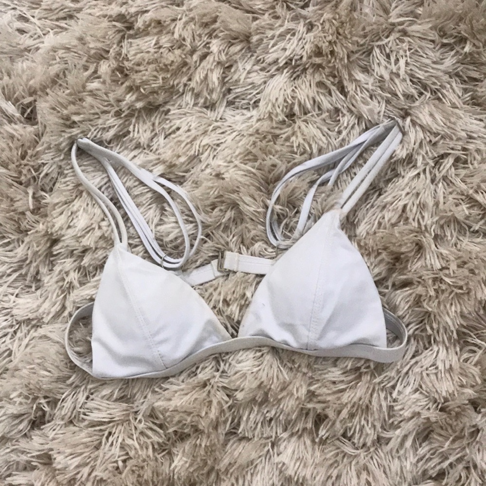 WHITE BIKINI TOP